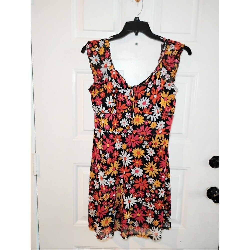short Floral Dress